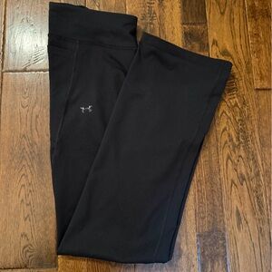 Under Armour Black HeatGear Wide Leg Leggings